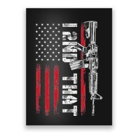 I 2nd That Second Amendment Pro Gun American Flag Patriotic Poster