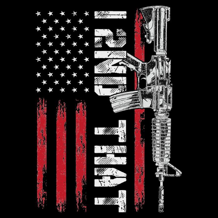 I 2nd That Second Amendment Pro Gun American Flag Patriotic Poster
