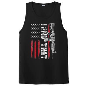 I 2nd That Second Amendment Pro Gun American Flag Patriotic PosiCharge Competitor Tank