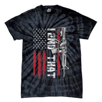 I 2nd That Second Amendment Pro Gun American Flag Patriotic Tie-Dye T-Shirt