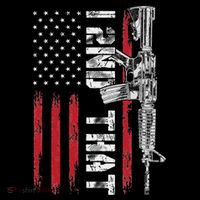 I 2nd That Second Amendment Pro Gun American Flag Patriotic Tie-Dye T-Shirt