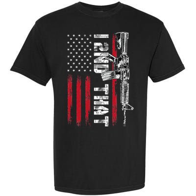 I 2nd That Second Amendment Pro Gun American Flag Patriotic Garment-Dyed Heavyweight T-Shirt