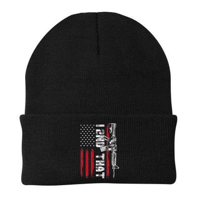 I 2nd That Second Amendment Pro Gun American Flag Patriotic Beanie