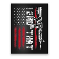 I 2nd That Second Amendment Pro Gun American Flag Patriotic Poster
