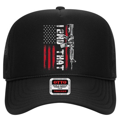 I 2nd That Second Amendment Pro Gun American Flag Patriotic Trucker Hat