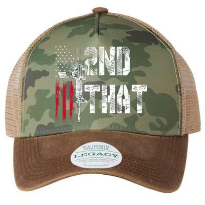 I 2nd That Second Amendment Gun Rights Ar15 Owner Patriotic Legacy Tie Dye Trucker Hat