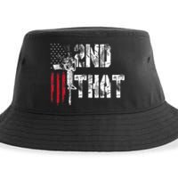 I 2nd That Second Amendment Gun Rights Ar15 Owner Patriotic Sustainable Bucket Hat