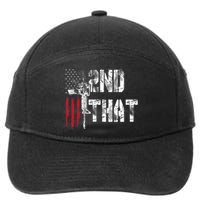 I 2nd That Second Amendment Gun Rights Ar15 Owner Patriotic 7-Panel Snapback Hat