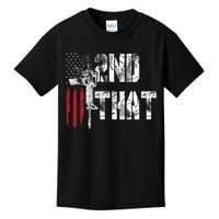 I 2nd That Second Amendment Gun Rights Ar15 Owner Patriotic Kids T-Shirt