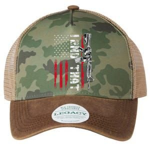 I 2nd That Second Amendment Pro Gun American Flag Patriotic Legacy Tie Dye Trucker Hat