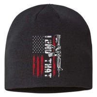 I 2nd That Second Amendment Pro Gun American Flag Patriotic Sustainable Beanie