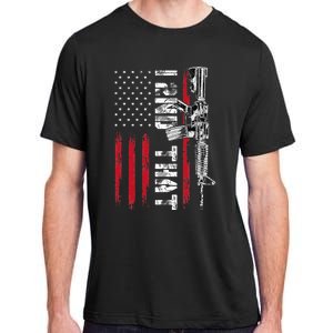 I 2nd That Second Amendment Pro Gun American Flag Patriotic Adult ChromaSoft Performance T-Shirt