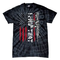 I 2nd That Second Amendment Pro Gun American Flag Patriotic Tie-Dye T-Shirt