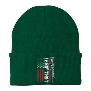 I 2nd That Second Amendment Pro Gun American Flag Patriotic Knit Cap Winter Beanie