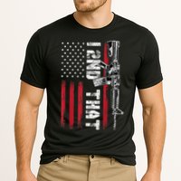 I 2nd That Second Amendment Pro Gun American Flag Patriotic Cooling Performance Crew T-Shirt