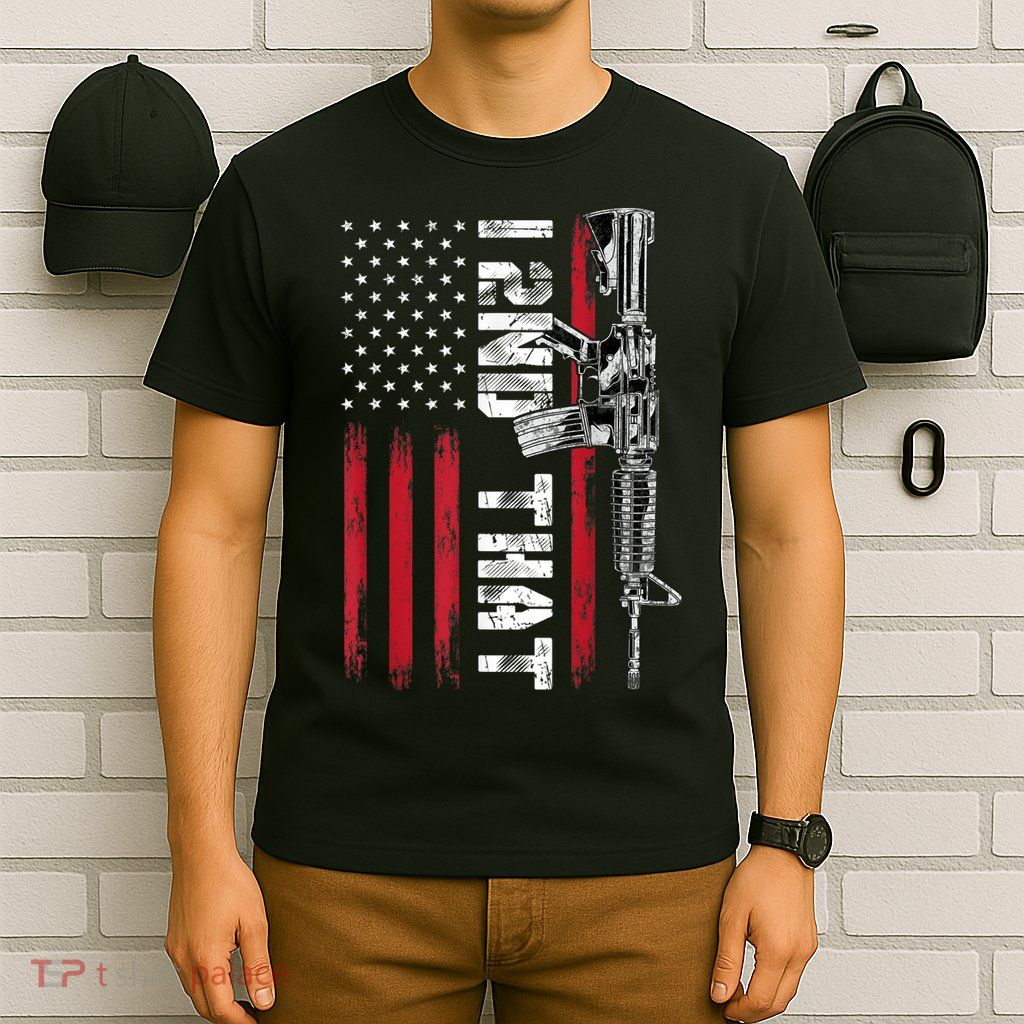 I 2nd That Second Amendment Pro Gun American Flag Patriotic T-Shirt