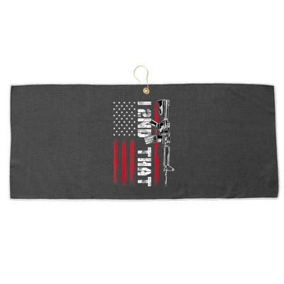 I 2nd That Second Amendment Pro Gun American Flag Patriotic Large Microfiber Waffle Golf Towel