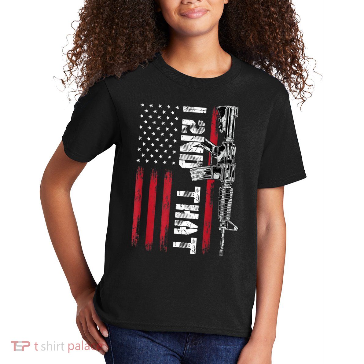 I 2nd That Second Amendment Pro Gun American Flag Patriotic Kids T-Shirt