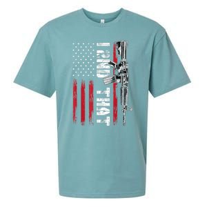 I 2nd That Second Amendment Pro Gun American Flag Patriotic Sueded Cloud Jersey T-Shirt