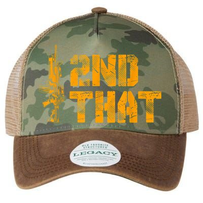 I 2nd That Second Amendment Pro Gun American Patriotic Legacy Tie Dye Trucker Hat