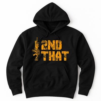 I 2nd That Second Amendment Pro Gun American Patriotic Hoodie