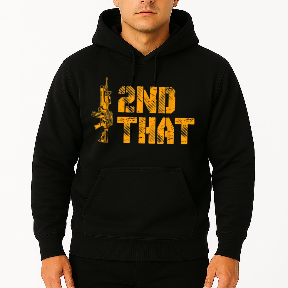 I 2nd That Second Amendment Pro Gun American Patriotic Hoodie