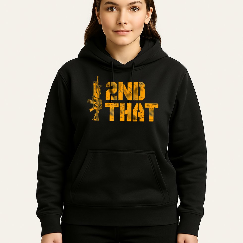 I 2nd That Second Amendment Pro Gun American Patriotic Hoodie