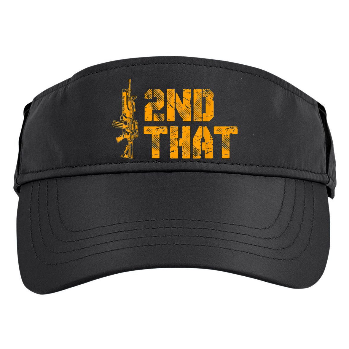 I 2nd That Second Amendment Pro Gun American Patriotic Adult Drive Performance Visor