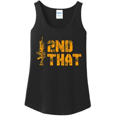 I 2nd That Second Amendment Pro Gun American Patriotic Ladies Essential Tank