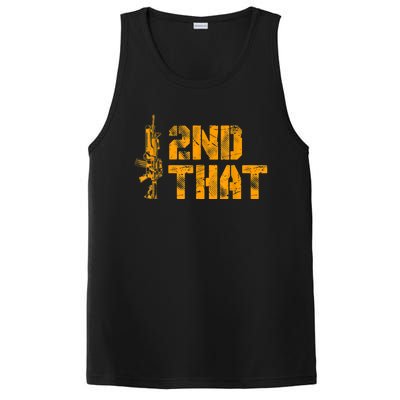 I 2nd That Second Amendment Pro Gun American Patriotic PosiCharge Competitor Tank