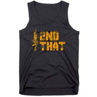 I 2nd That Second Amendment Pro Gun American Patriotic Tank Top