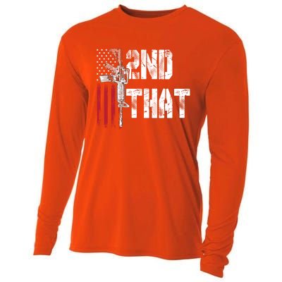 I 2nd That Second Adt Gun Rights Ar15 Owner Patriotic Gift Cooling Performance Long Sleeve Crew