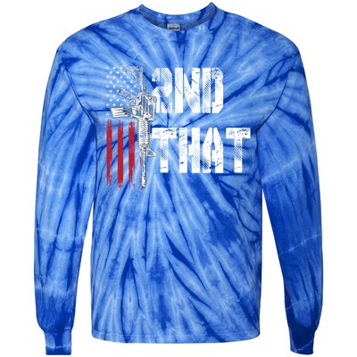 I 2nd That Second Adt Gun Rights Ar15 Owner Patriotic Gift Tie-Dye Long Sleeve Shirt