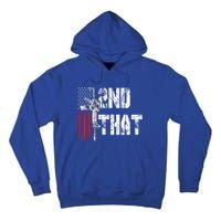 I 2nd That Second Adt Gun Rights Ar15 Owner Patriotic Gift Tall Hoodie