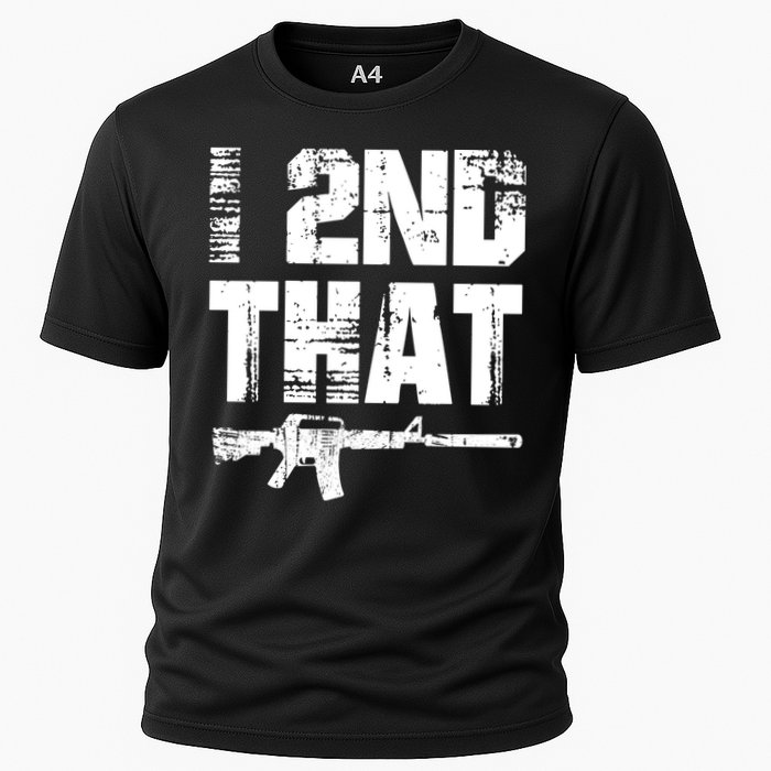 I 2nd That Pro Gun American Patriotic Second Adt Meaningful Gift Cooling Performance Crew T-Shirt