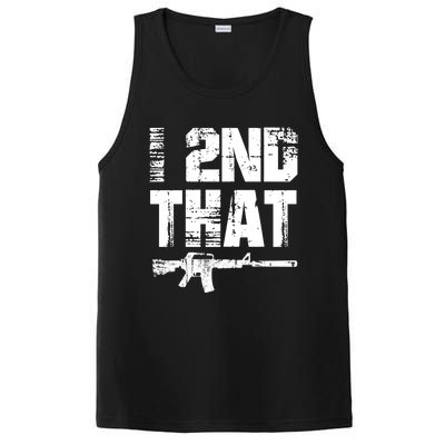 I 2nd That Pro Gun American Patriotic Second Adt Meaningful Gift PosiCharge Competitor Tank