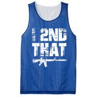 I 2nd That Pro Gun American Patriotic Second Adt Meaningful Gift Mesh Reversible Basketball Jersey Tank