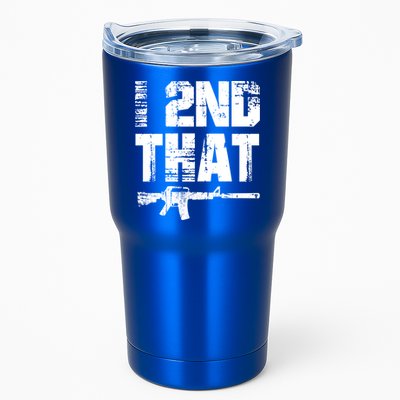 I 2nd That Pro Gun American Patriotic Second Adt Meaningful Gift Tumbler