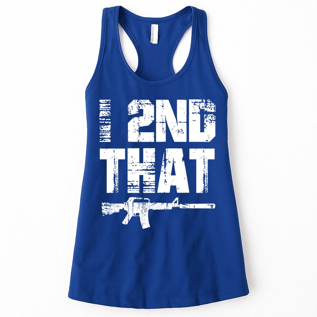 I 2nd That Pro Gun American Patriotic Second Adt Meaningful Gift Womens Tank Top