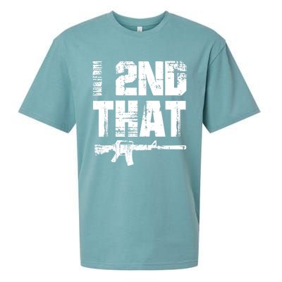 I 2nd That Pro Gun American Patriotic Second Adt Meaningful Gift Sueded Cloud Jersey T-Shirt