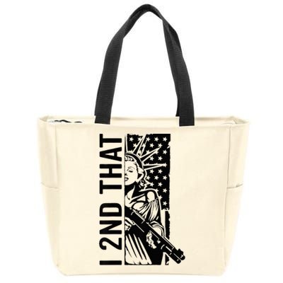 I 2nd That Second Amendment Pro Gun Rights Usa Zip Tote Bag