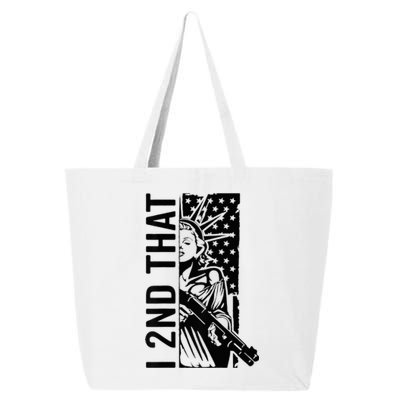 I 2nd That Second Amendment Pro Gun Rights Usa 25L Jumbo Tote