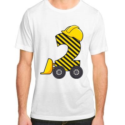 Im 2 Year Old Gift Excavator Construction 2nd Birthday Boy Adult ChromaSoft Performance T-Shirt