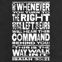 Isaiah 30:21 Bible Verse Quote 11oz C Handle Ceramic Mug