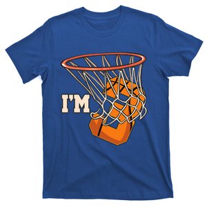 I'm 3 Basketball Theme Birthday Party Celebration 3rd T-Shirt