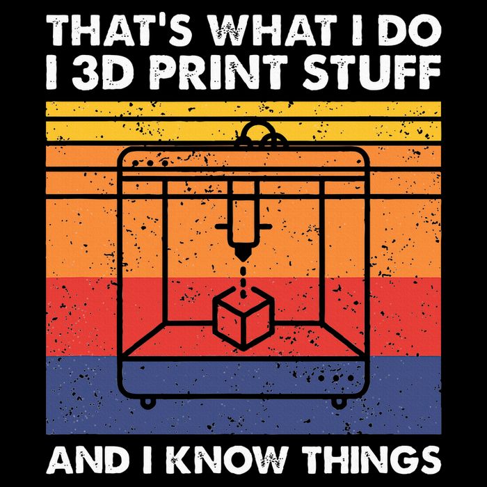 I 3d Print Stuff And I Know Things Funny 3d Printer Owner 16 in Basic Backpack