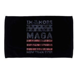 IM 34 Times More Maga Now Than Ever Microfiber Hand Towel