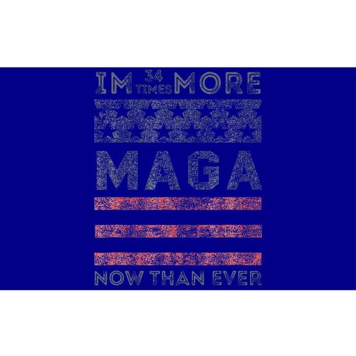 IM 34 Times More Maga Now Than Ever Bumper Sticker