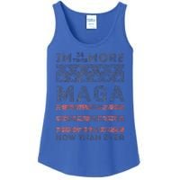 IM 34 Times More Maga Now Than Ever Ladies Essential Tank