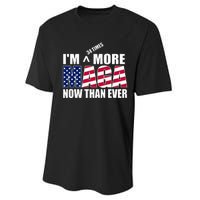 IM 34 Times More Maga Now Than Ever Felon Trump 2024 Performance Sprint T-Shirt